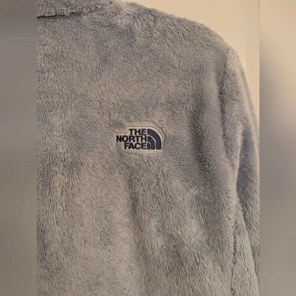 The North Face Light Blue Soft Fleece Jacket - XL - Preloved - Picture 12 of 15